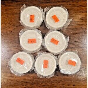 (7) William Marvy Company - Deluxe Shaving Soap Lot of 7 NIP Round Bars